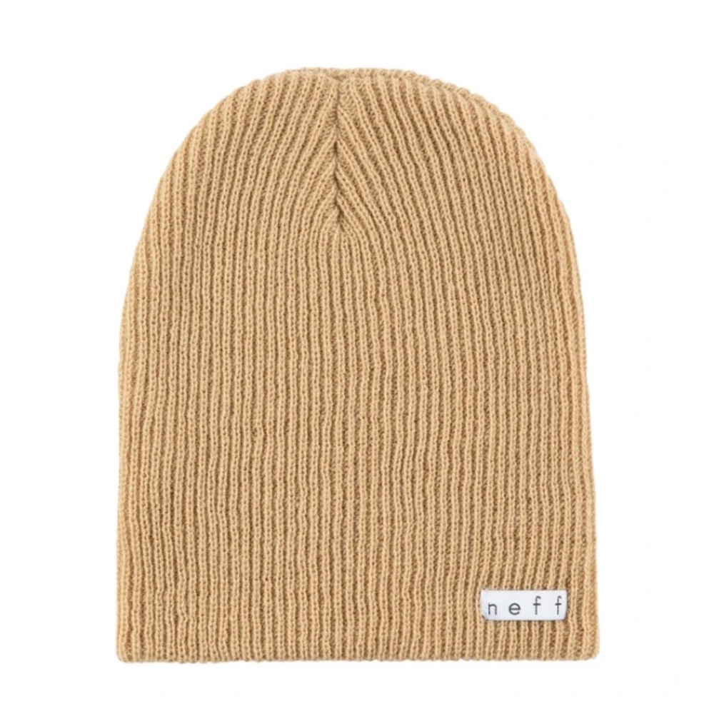 Khaki Unisex Neff Beanie